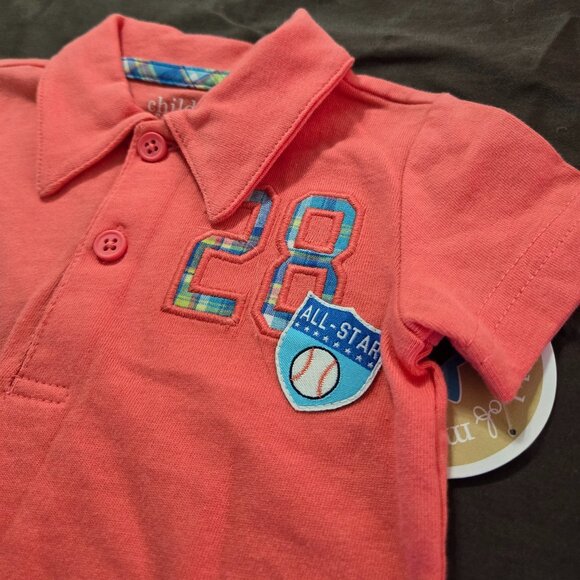 T-Shirt Bundle Whale All Star Infant Boy Embroidered Design 100% Cotton New NWT - Picture 8 of 11